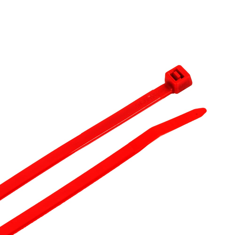 62017 Cable Ties, 8 in Red Standar